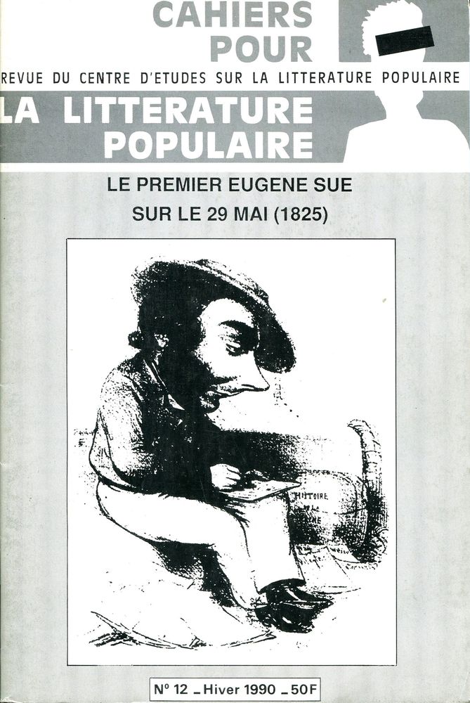 Cahiers pour la littérature populaire n° 12 : Le premier Eugène