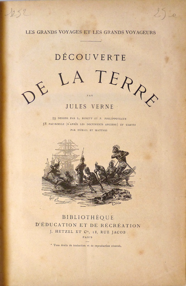 Découverte De La Terre - Jules VERNE - Fiche Livre - Critiques ...