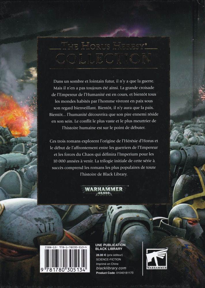 The Horus Heresy Collection I Dan Abnett And Graham Mcneill Fiche Livre Critiques 7579