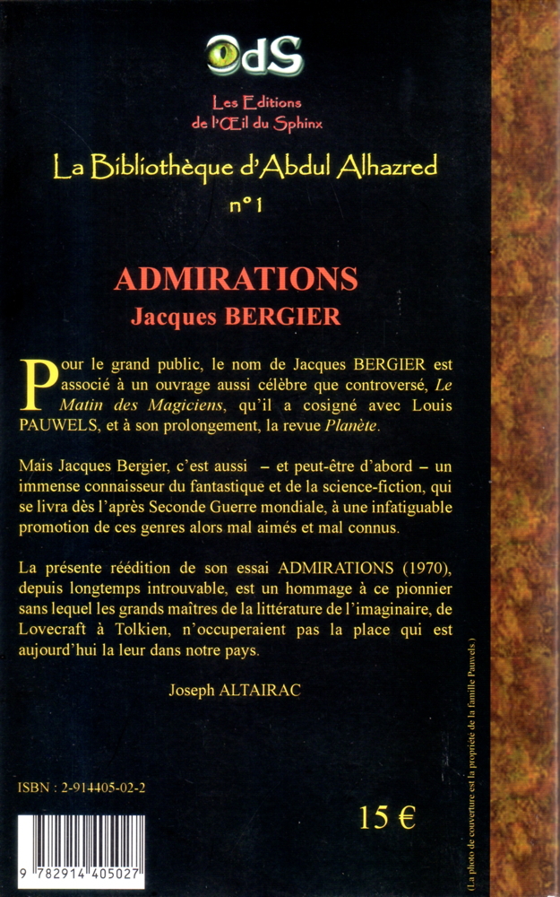 Le Matin des magiciens - Jacques BERGIER & Louis PAUWELS - Fiche livre -  Critiques - Adaptations - nooSFere