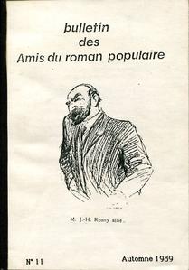 Bulletin des Amis du Roman Populaire n 11
