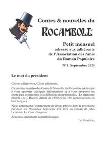 Contes & nouvelles du Rocambole n 1