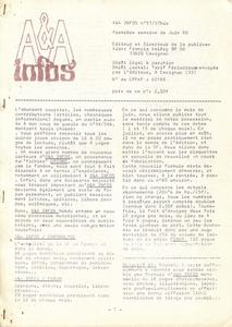 A & A Infos n 57/ 57 bis