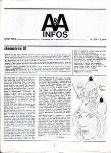 A & A Infos n 59 : Chronolyse 01