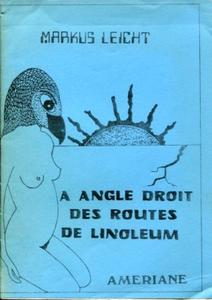  angle droit des routes de linoleum
