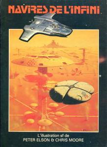 Navires de l'infini. L'illustration de SF de Peter Elson et Chris Moore