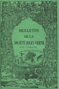 Bulletin de la Socit Jules Verne n 63 : Spcial nouvelles