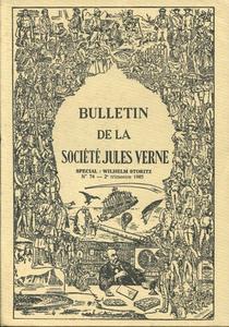 Bulletin de la Société Jules Verne n° 74 : Spécial Wilhelm Storitz