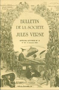 Bulletin de la Socit Jules Verne n 88 : Spcial lettres n 5