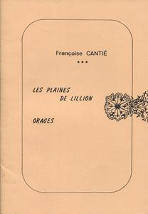 Les Plaines de Lillion suivi de ''Orages''