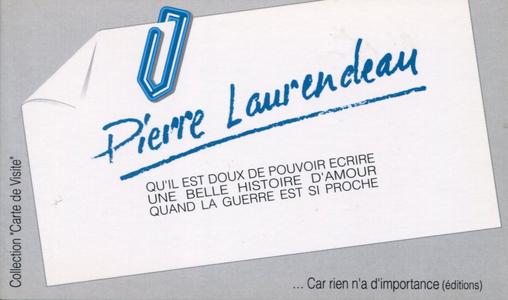 Qu'il est doux de pouvoir crire une belle histoire d'amour quand la guerre est si proche