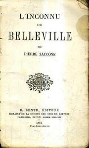 L'Inconnu de Belleville