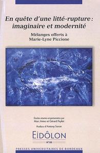 Eidlon 88 / En qute d'une litt-rupture : imaginaire et modernit