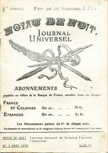Noyau de Nuit n 3 : Michel Jeury