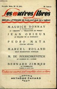 Les Oeuvres Libres n 16