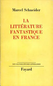 La Littrature fantastique en France