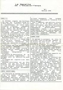La Gazette de l'Espace-Temps n 2