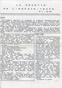 La Gazette de l'Espace-Temps n 5