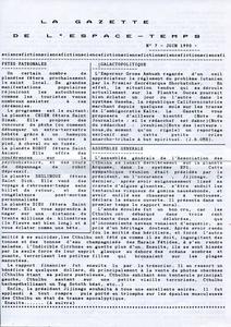 La Gazette de l'Espace-Temps n 7