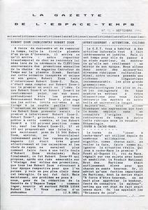La Gazette de l'Espace-Temps n 10