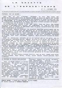 La Gazette de l'Espace-Temps n 11-12