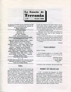 La Gazette de Terrania n° 6