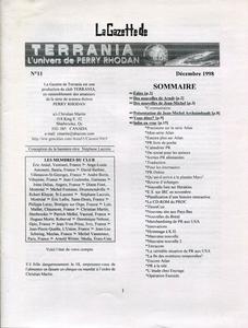 La Gazette de Terrania n° 11