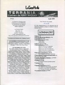 La Gazette de Terrania n° 13