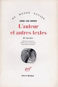 L'Auteur et autres textes