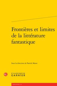 Frontires et limites de la littrature fantastique
