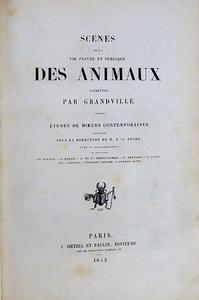 Scnes de la vie prive et publique des animaux