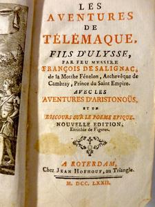 Les Aventures de Tlmaque, fils d'Ulysse avec les Aventures d'Aristonos