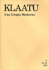 KBN n 6 : Klaatu, une utopie moderne