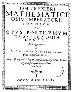 Somnium, seu Opus posthumum de astronomia lunari