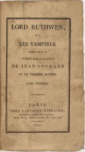 Lord Ruthwen ou les Vampires