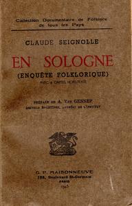 En Sologne (enqute folklorique)