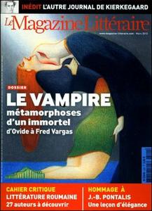 Le Magazine Littraire n 529 - Le Vampire : mtamorphoses d'un immortel d'Ovide  Fred Vargas