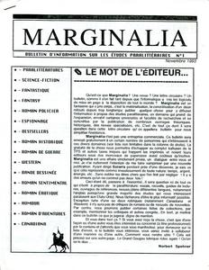 Marginalia n 1