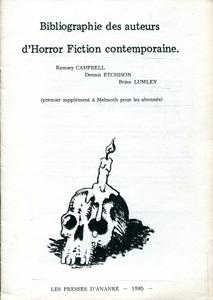 Bibliographie des auteurs d'Horror Fiction contemporaine