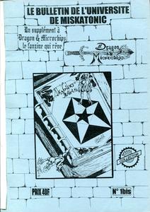 Le Bulletin de l'Universit de Miskatonic n 1