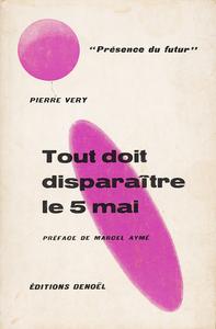 Tout doit disparatre le 5 mai