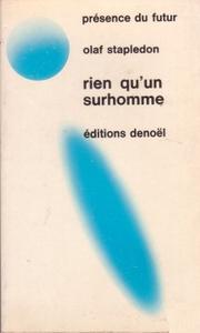 Rien qu'un surhomme