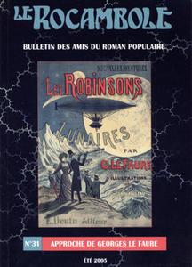 Le Rocambole n 31 : Approche de Georges Le Faure