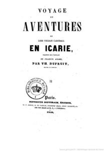 Voyages et aventures de Lord Villiam Carisdall en Icarie