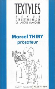 Marcel Thiry prosateur