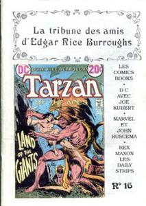 La Tribune des Amis d'Edgar Rice Burroughs n 16