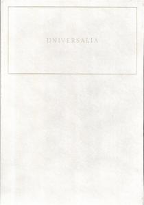 Universalia 1983
