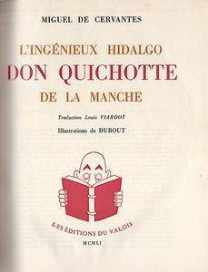 L'Ingnieux hidalgo Don Quichotte de la Manche